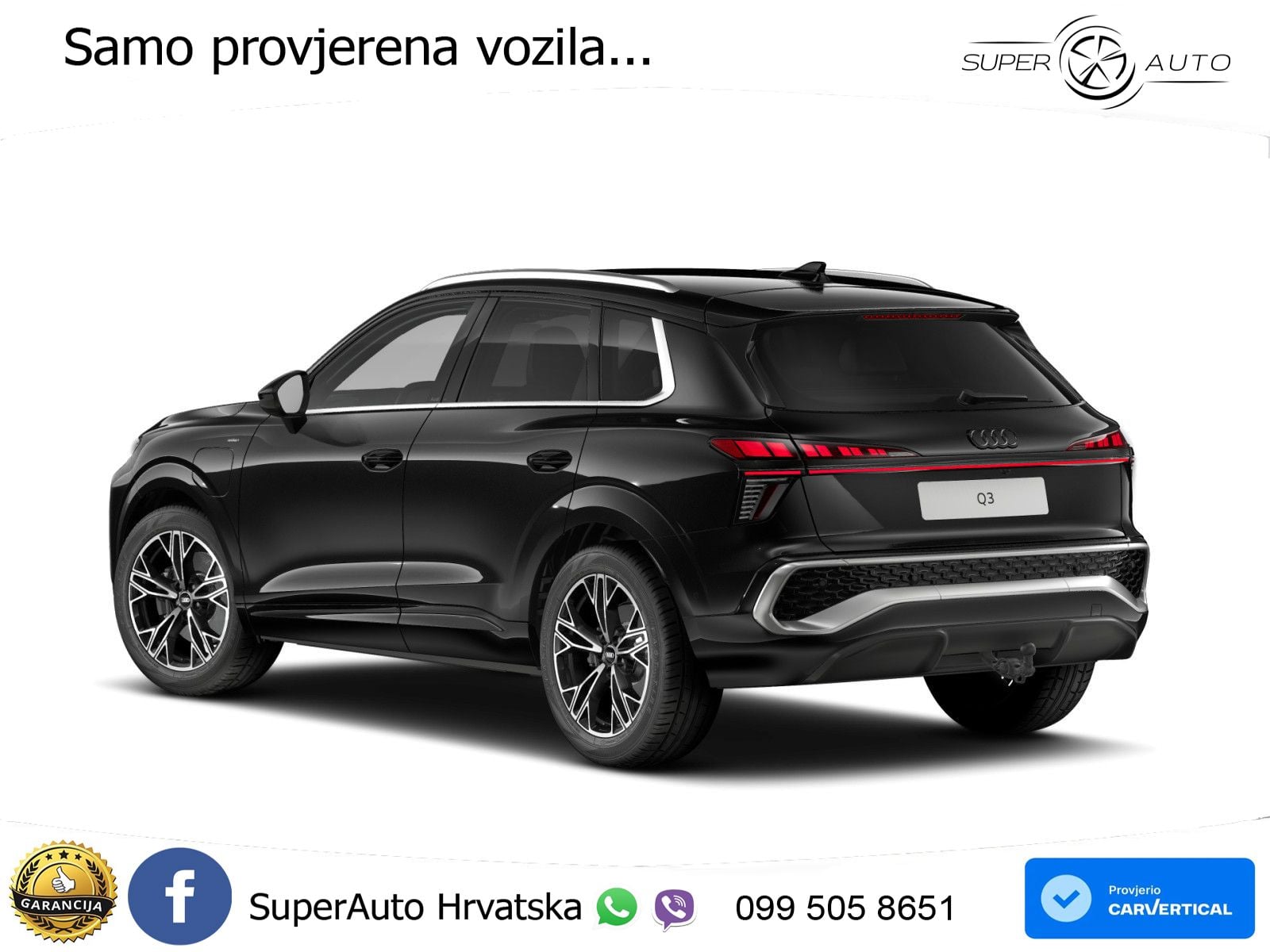Audi Q3 1.5 TFSIe (272 KS) S tronic 2x S line LED+GR SJED+ACC