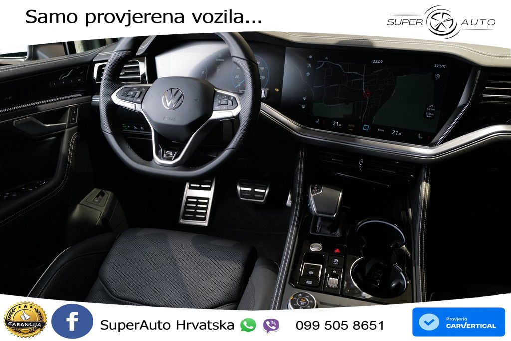 Volkswagen Touareg 3.0 V6 TDI (286 KS) 4MOTION Tiptronic ZRAČNI+ACC+4xGR SJED+KAM