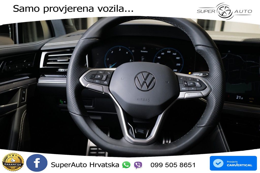 Volkswagen Touareg 3.0 V6 TDI (286 KS) 4MOTION Tiptronic ZRAČNI+ACC+4xGR SJED+KAM