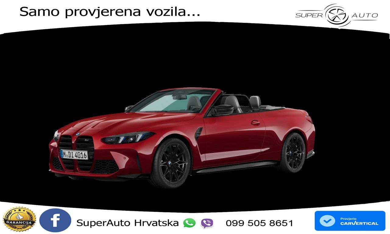 BMW M4 Convertible Competition 3.0 (530 KS) xDrive Steptronic