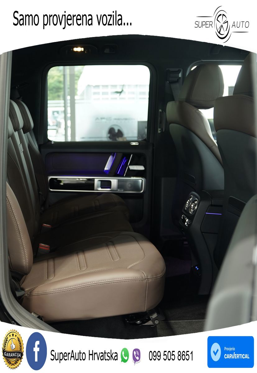 Mercedes G 450d Long (367 KS) 4MATIC 9G-TRONIC Manufaktur LED+GR SJED+ACC