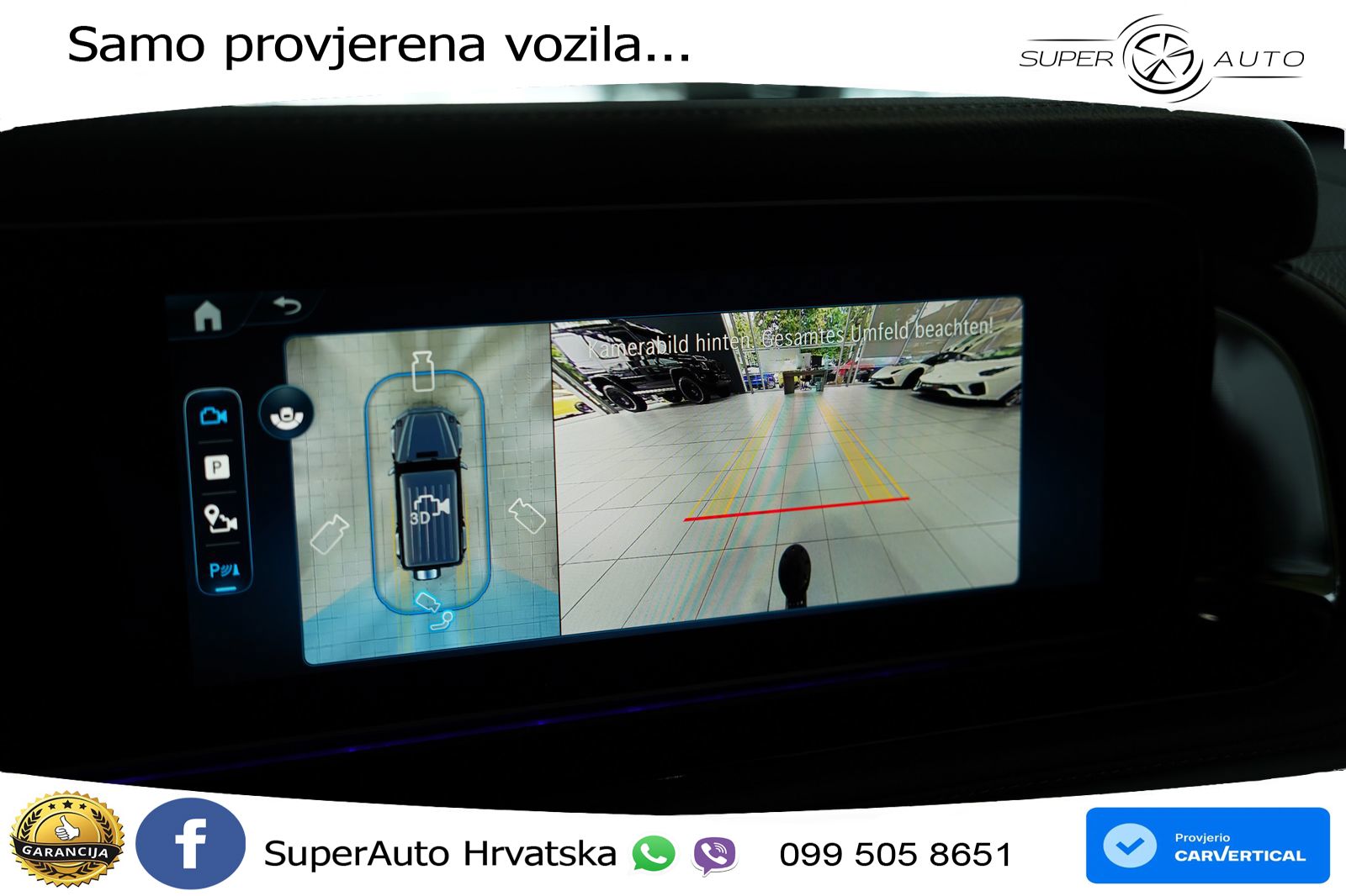 Mercedes G 450d Long (367 KS) 4MATIC 9G-TRONIC Manufaktur LED+GR SJED+ACC