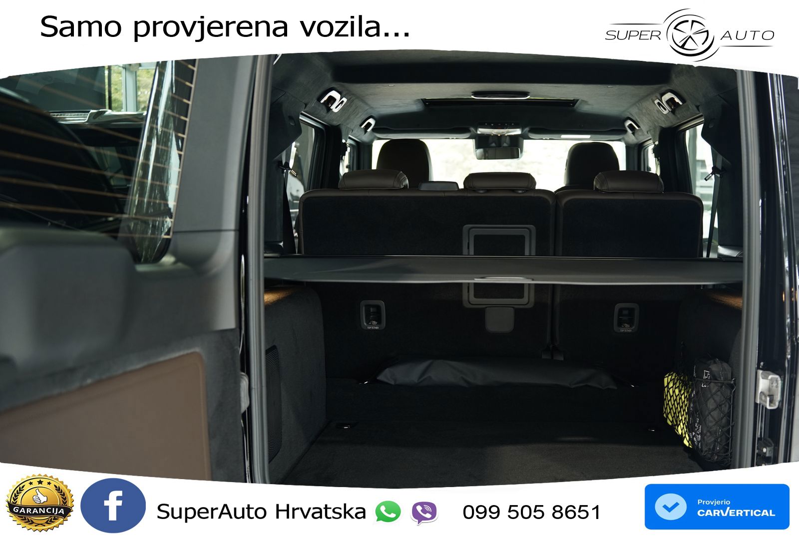 Mercedes G 450d Long (367 KS) 4MATIC 9G-TRONIC Manufaktur LED+GR SJED+ACC