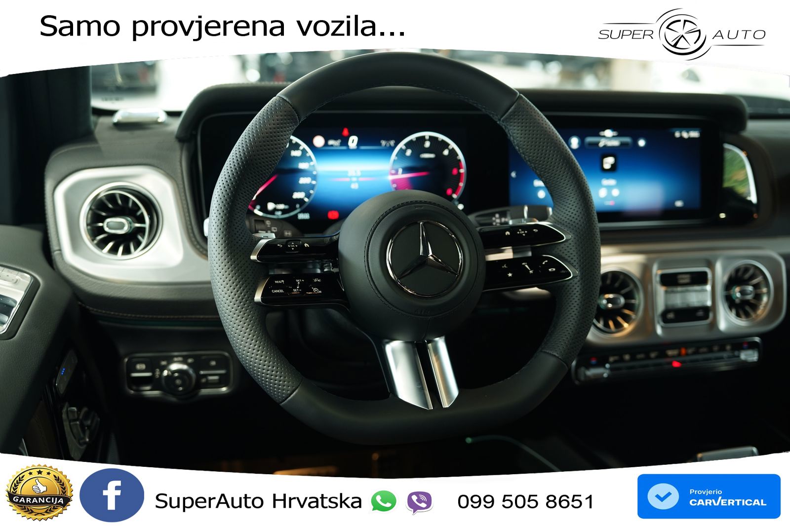 Mercedes G 450d Long (367 KS) 4MATIC 9G-TRONIC Manufaktur LED+GR SJED+ACC