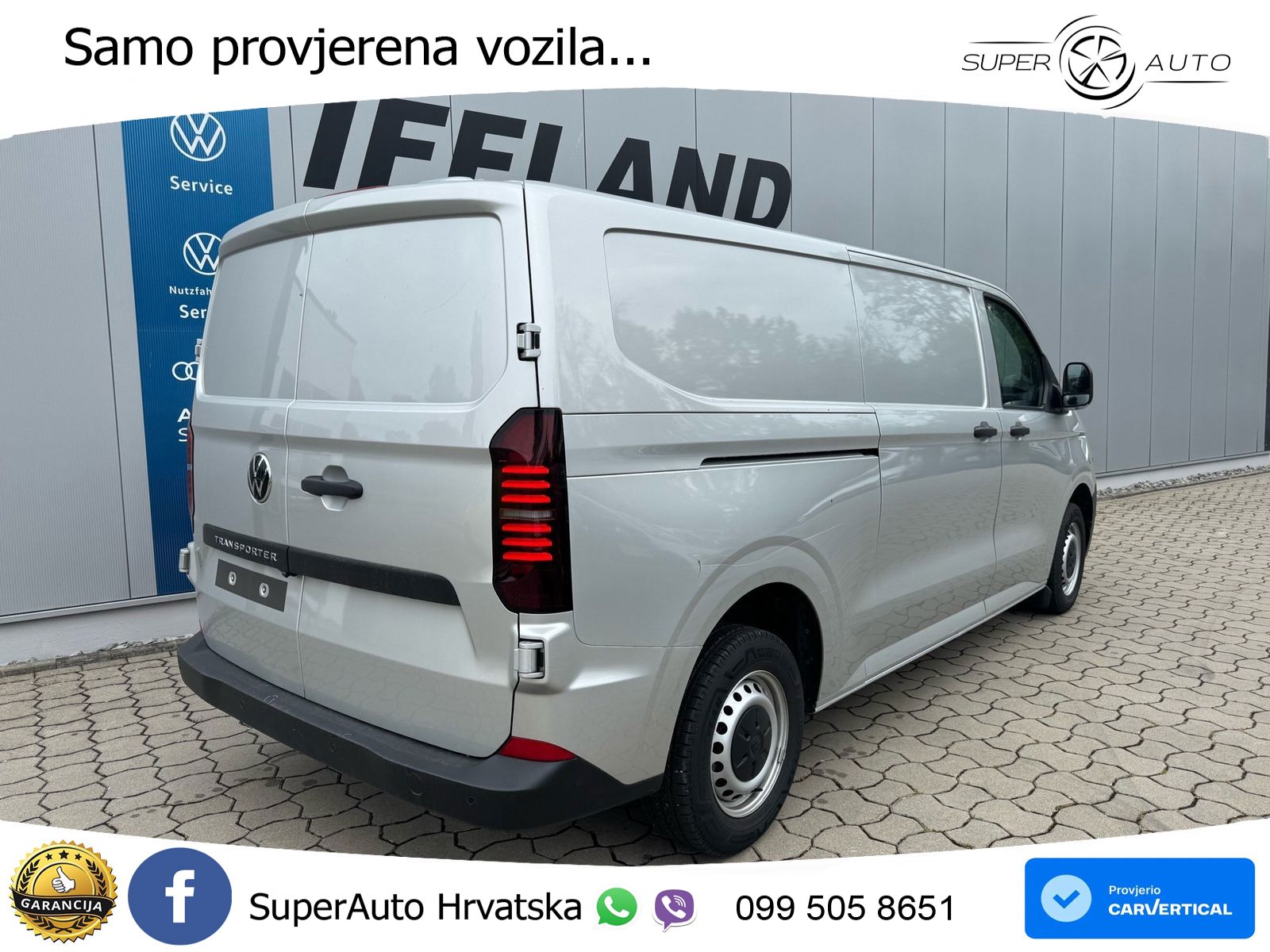 Volkswagen Transporter Kastenwagen T 7 Kasten 2.0 TDI*LR*RF 110 KS