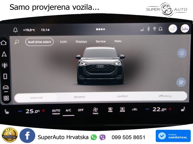 Audi Q3 2.0 TDI (150 KS) S tronic S line MATRIX+GR SJED+KAM