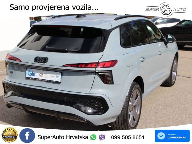 Audi Q3 2.0 TDI (150 KS) S tronic S line MATRIX+GR SJED+KAM