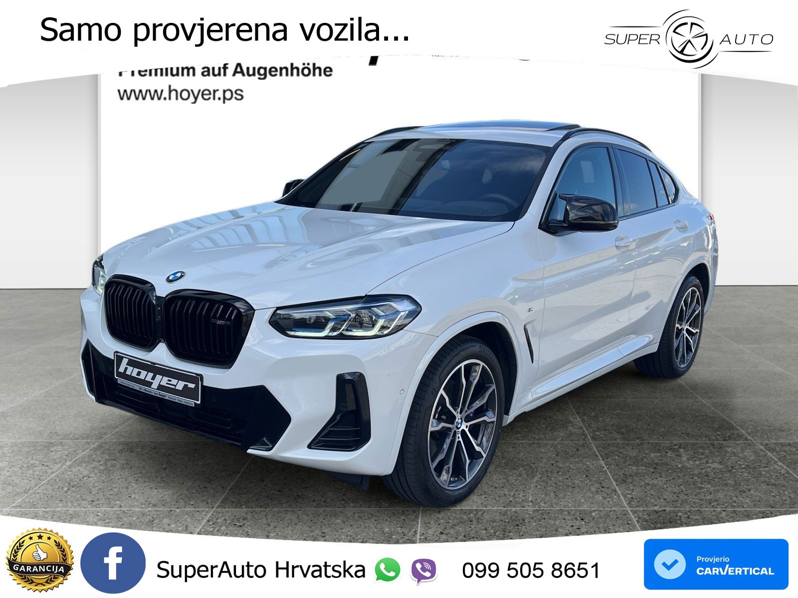 BMW X4 M40d (340 KS) xDrive Steptronic ACC+HEAD+4xGR SJED+360+PANO