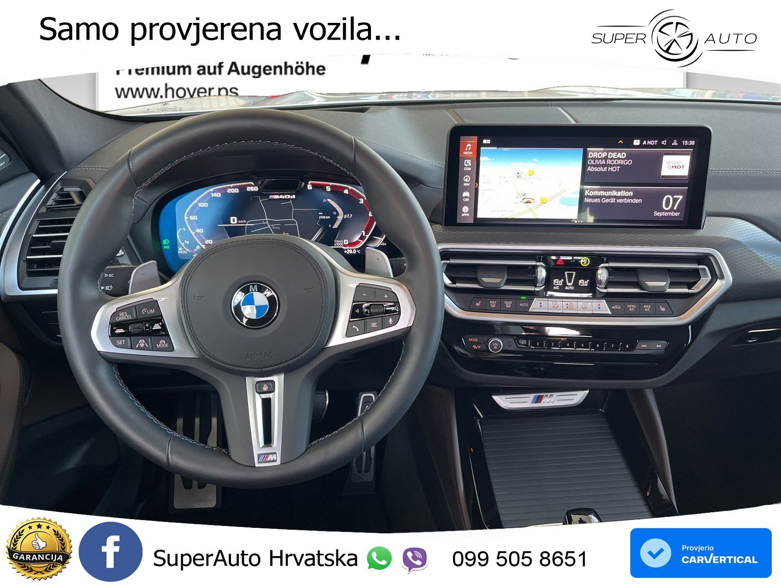 BMW X4 M40d (340 KS) xDrive Steptronic ACC+HEAD+4xGR SJED+360+PANO