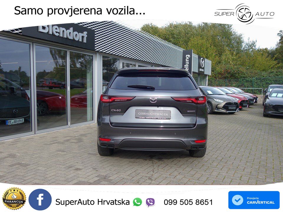 Mazda CX-60 3.3 e-Skyactiv D (200 KS) Automatic MATRIX+GR SJED+KAM