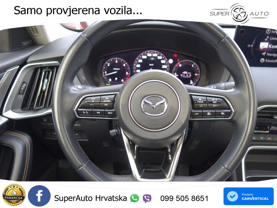Mazda CX-60 3.3 e-Skyactiv D (200 KS) Automatic MATRIX+GR SJED+KAM