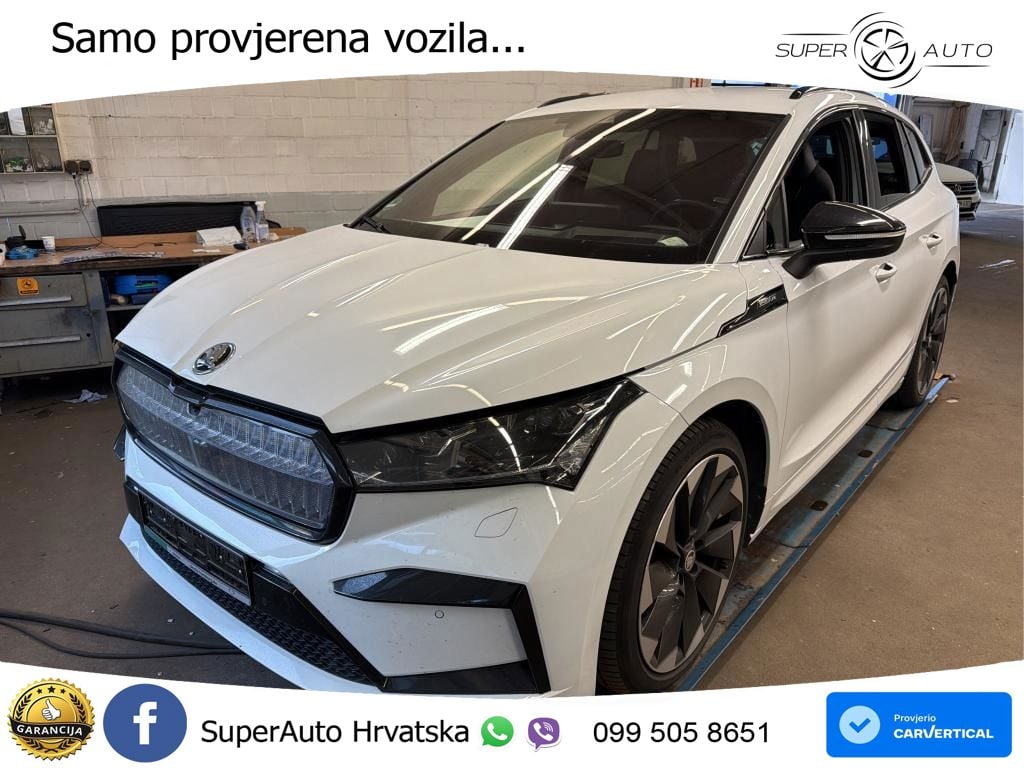Škoda Enyaq iV 80 82 kWh (204 KS) SportLine MATRIX+GR SJED+KAM
