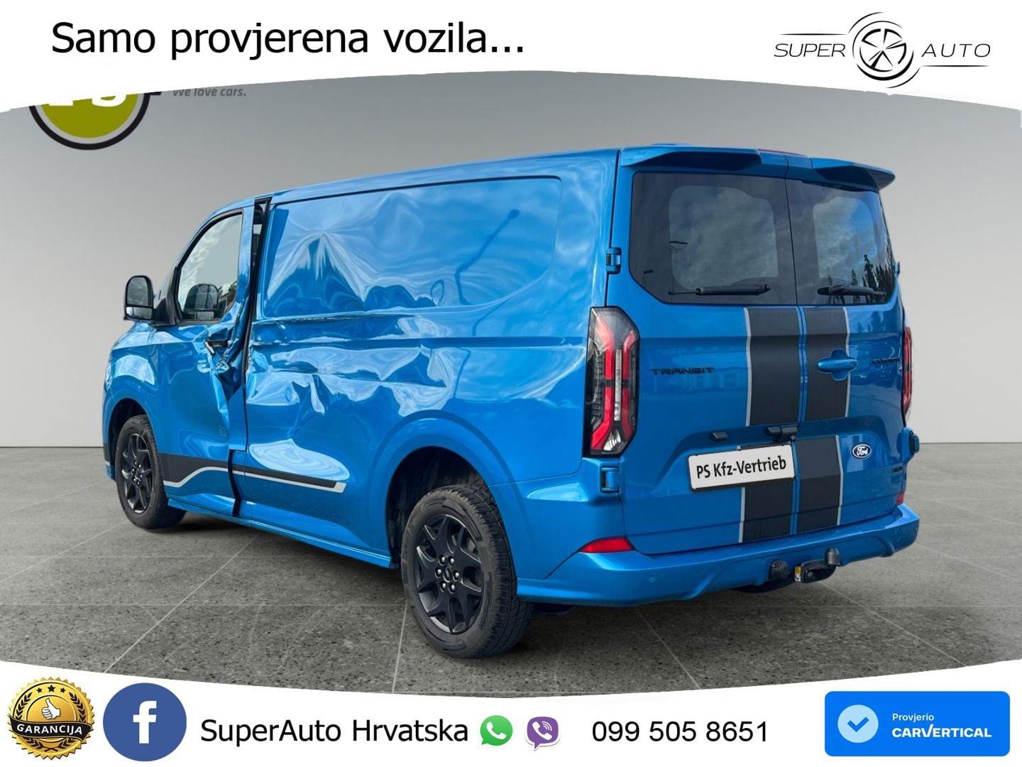 Ford Transit Custom Kasten 320 L1 Sport AWD 4x4 Navi 170 KS