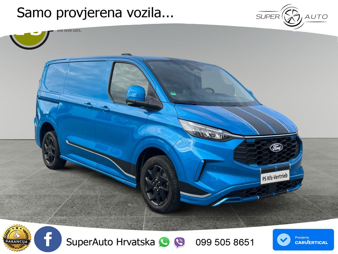 Ford Transit Custom Kasten 320 L1 Sport AWD 4x4 Navi 170 KS