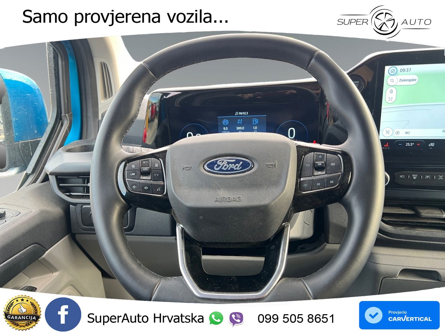 Ford Transit Custom Kasten 320 L1 Sport AWD 4x4 Navi 170 KS