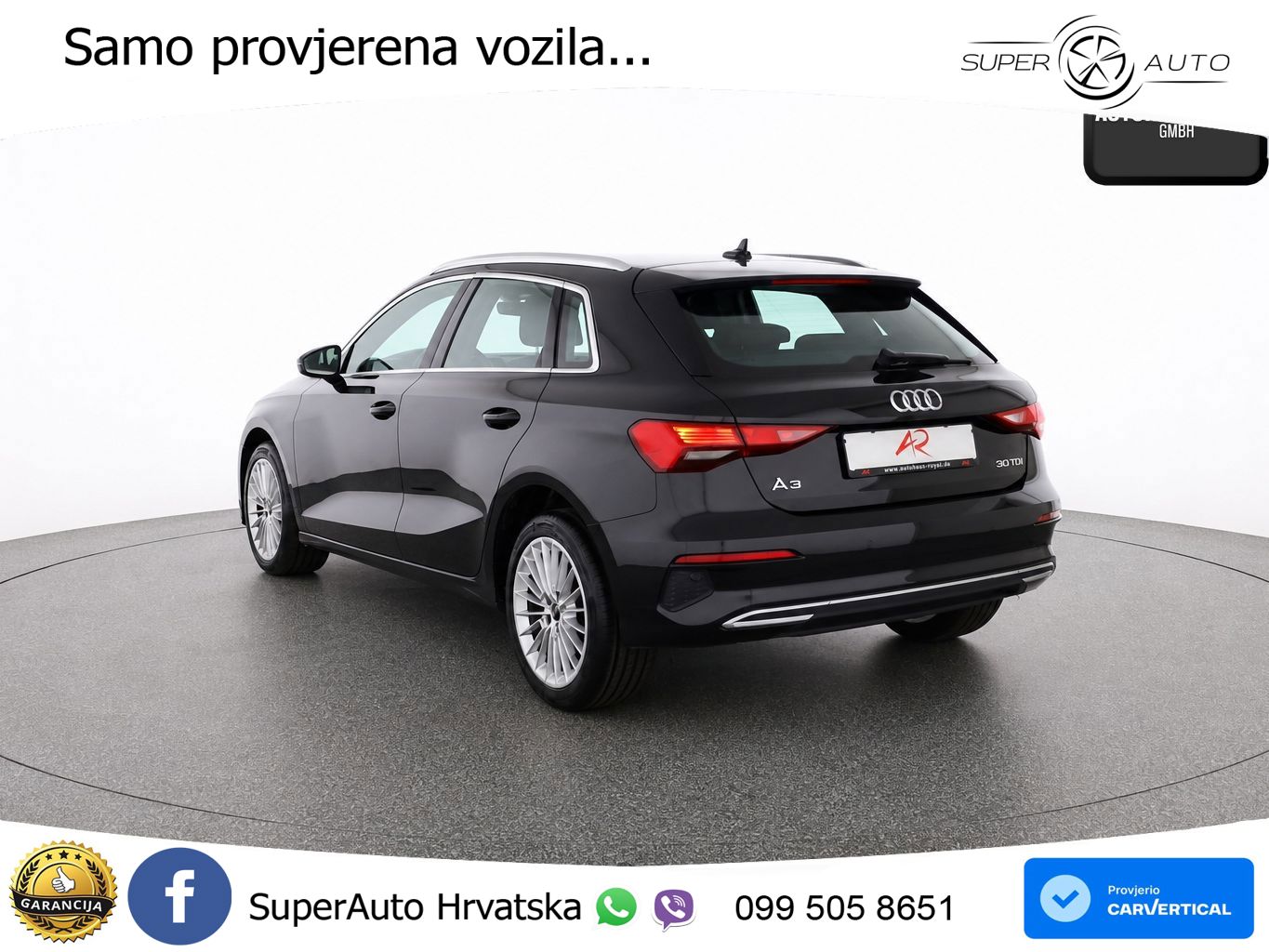 Audi A3 30 TDI (116 KS) S tronic LED+GR SJED+ACC