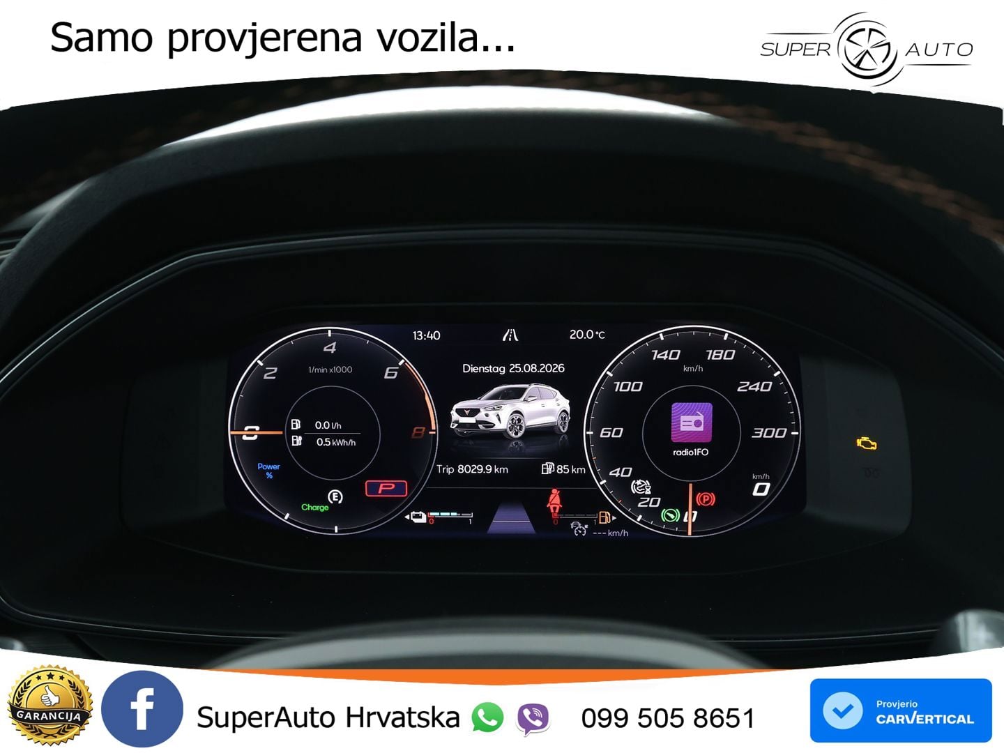 Cupra Formentor 1.4 TSI (204 KS) e-Hybrid DSG LED+GR SJED+ACC