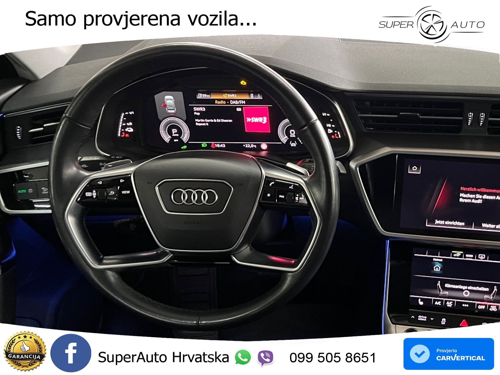 Audi A6 50 TFSIe (299 KS) quattro ultra S tronic LED+GR SJED+ACC