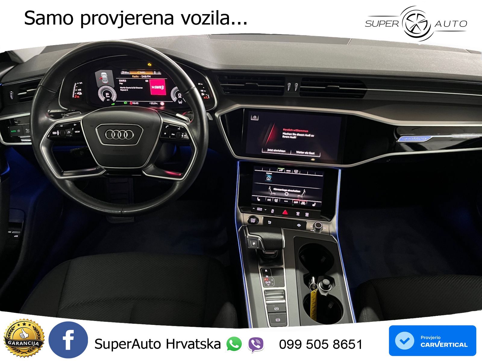 Audi A6 50 TFSIe (299 KS) quattro ultra S tronic LED+GR SJED+ACC