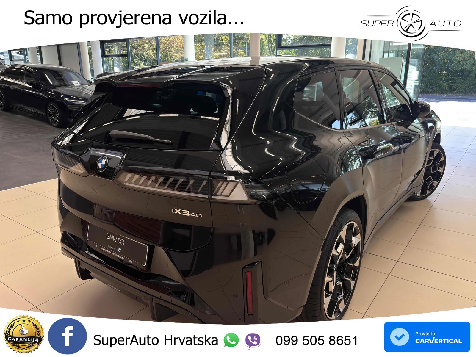 BMW iX3 40 82.6 kWh (320 KS)