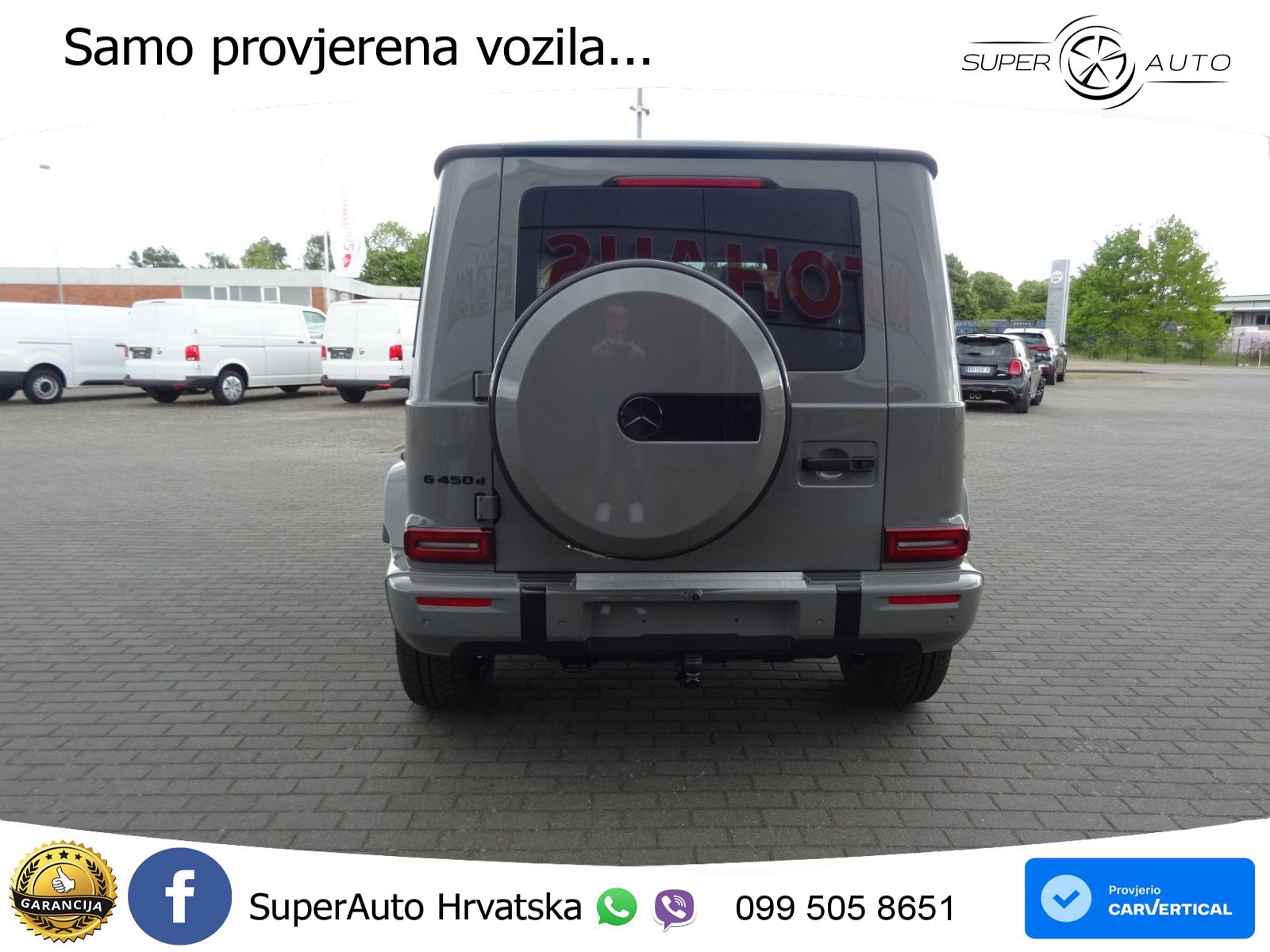 Mercedes G 450d Long (367 KS) 4MATIC 9G-TRONIC Superior LED+GR SJED+ACC