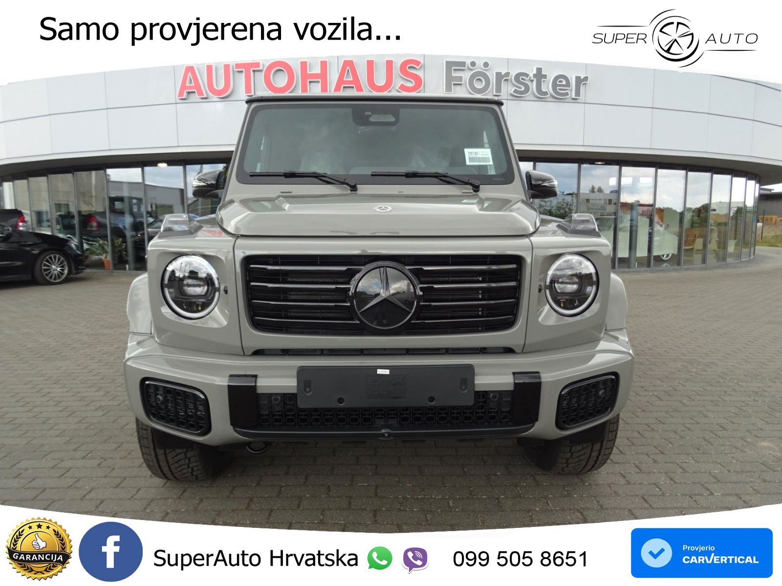 Mercedes G 450d Long (367 KS) 4MATIC 9G-TRONIC Superior LED+GR SJED+ACC
