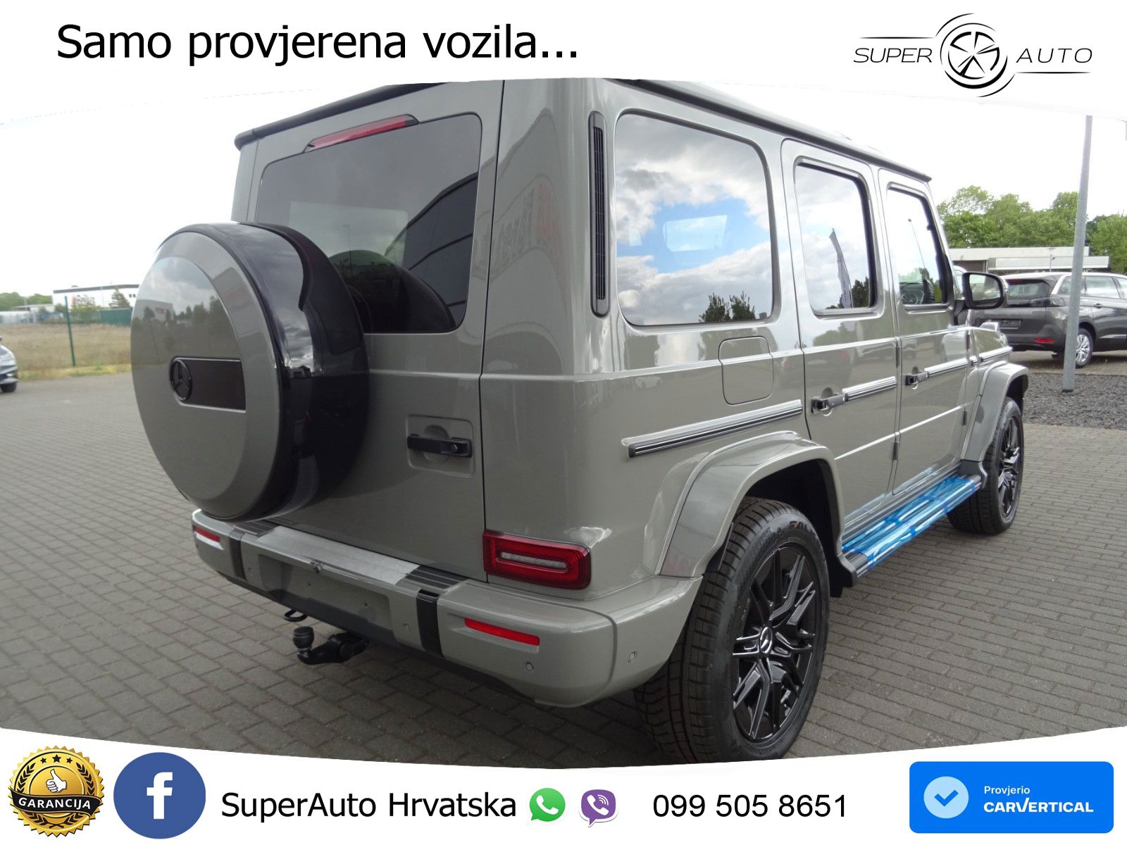 Mercedes G 450d Long (367 KS) 4MATIC 9G-TRONIC Superior LED+GR SJED+ACC