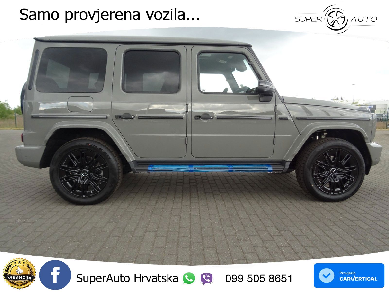 Mercedes G 450d Long (367 KS) 4MATIC 9G-TRONIC Superior LED+GR SJED+ACC