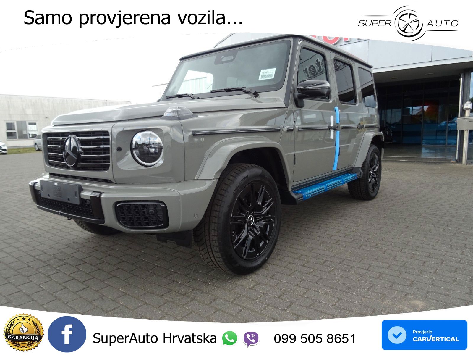 Mercedes G 450d Long (367 KS) 4MATIC 9G-TRONIC Superior LED+GR SJED+ACC