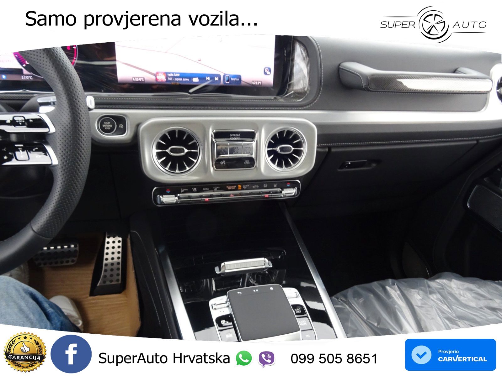 Mercedes G 450d Long (367 KS) 4MATIC 9G-TRONIC Superior LED+GR SJED+ACC