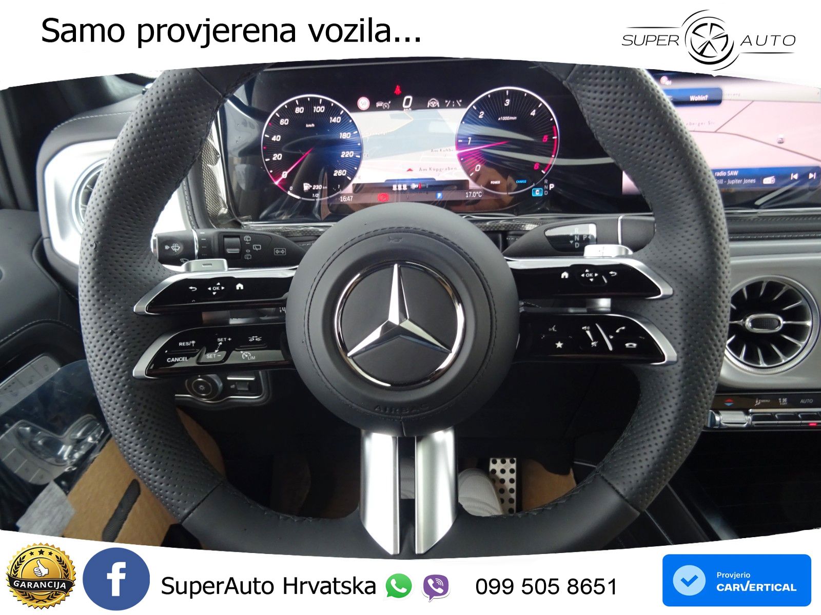 Mercedes G 450d Long (367 KS) 4MATIC 9G-TRONIC Superior LED+GR SJED+ACC