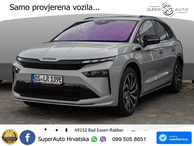 Škoda Enyaq 85 82 kWh (286 KS) SportLine ACC+HEAD+4xGR SJED+360+PANO