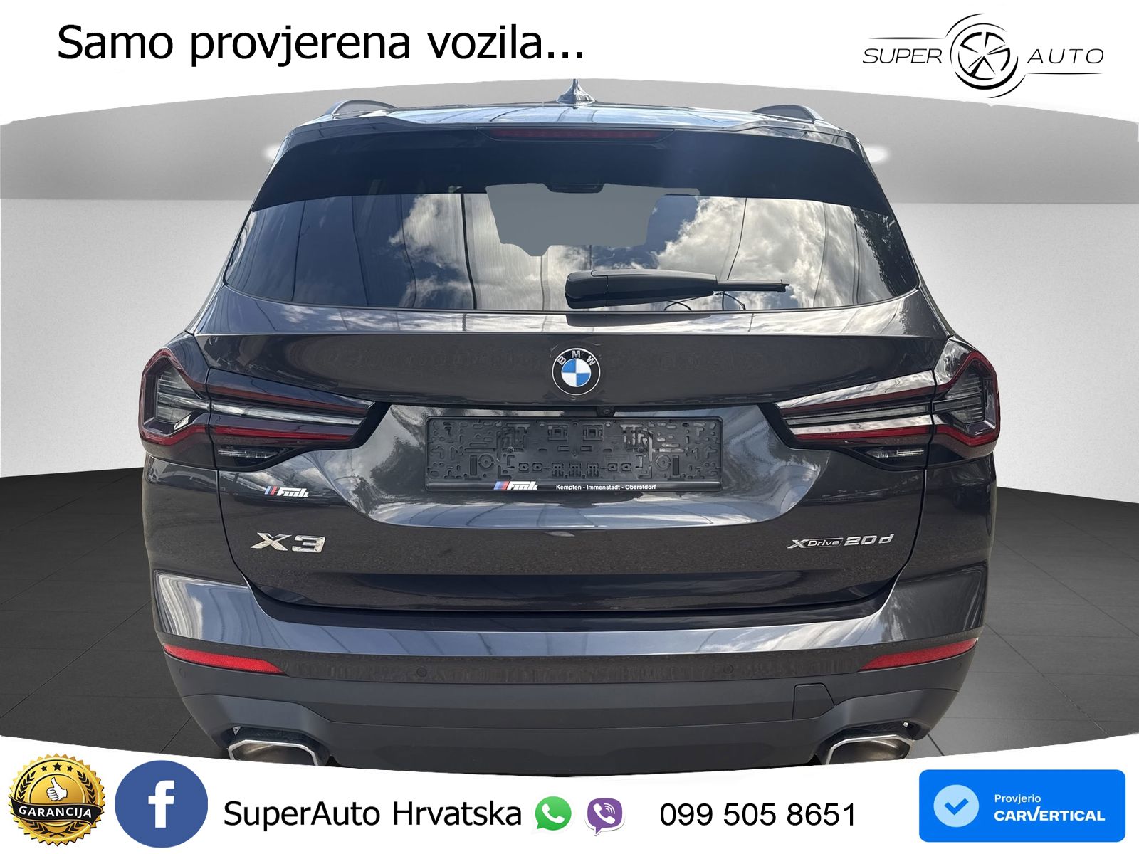 BMW X3 20d xDrive Steptronic