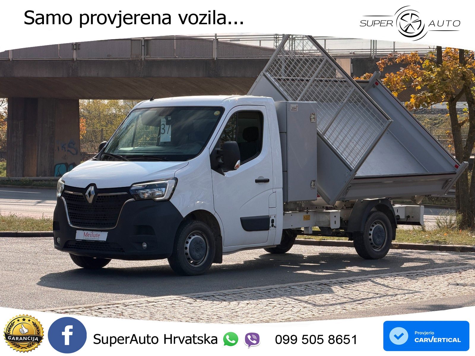 Renault Master Dreiseitenkipper*2,3L*Klima*2,5t AHK*LED* 145 KS