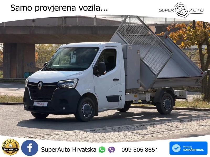 Renault Master Dreiseitenkipper*2,3L*Klima*2,5t AHK*LED* 145 KS