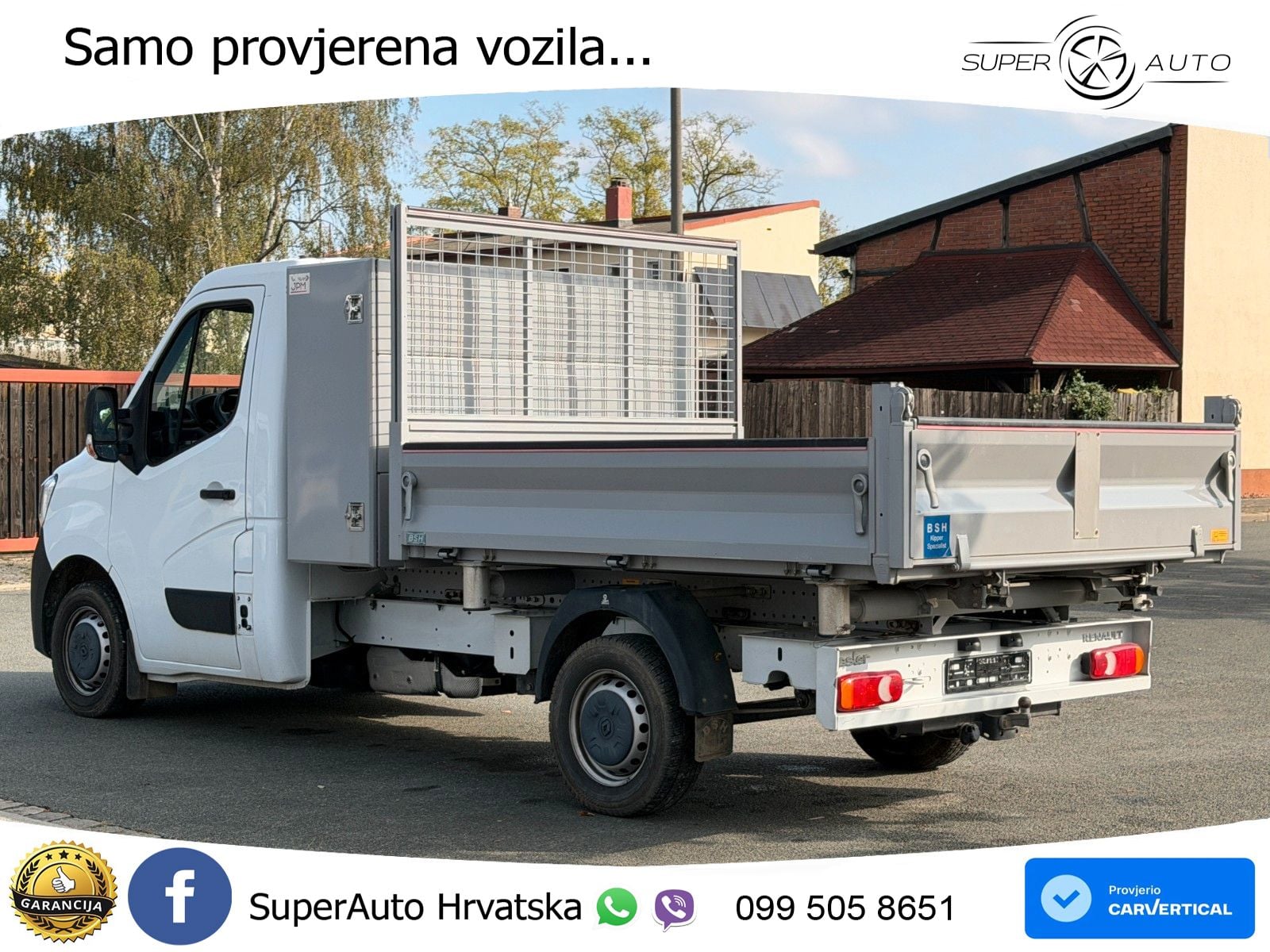 Renault Master Dreiseitenkipper*2,3L*Klima*2,5t AHK*LED* 145 KS