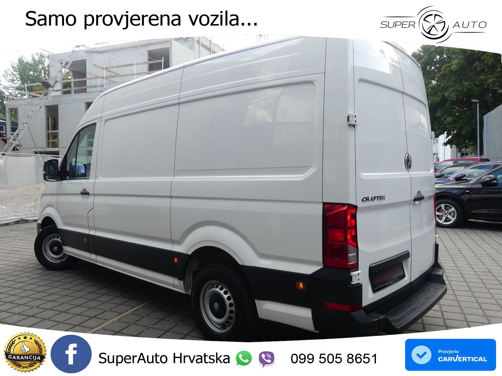 Volkswagen Crafter Kasten 35 MittellangHochdach LED/NAVI/PD 177 KS