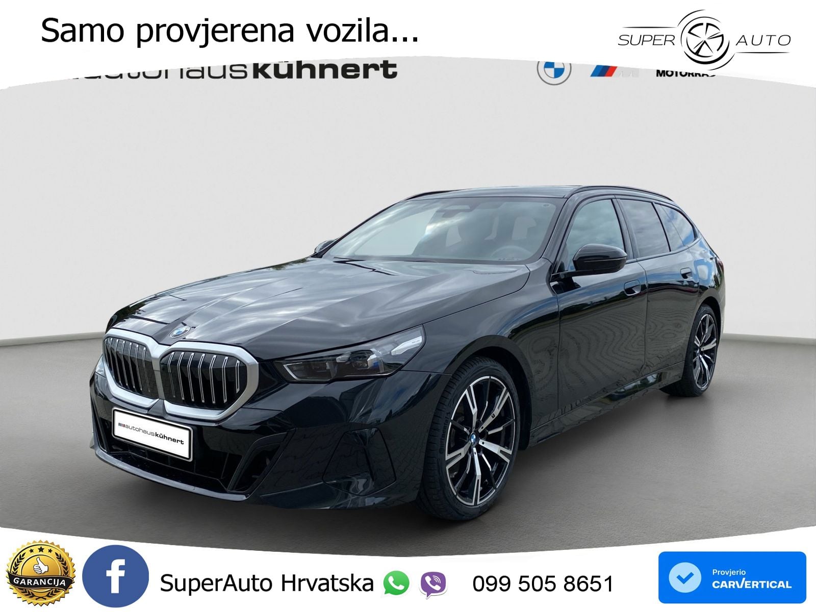 BMW 520d Touring (197 KS) xDrive Steptronic M Sport LED+GR SJED+ACC