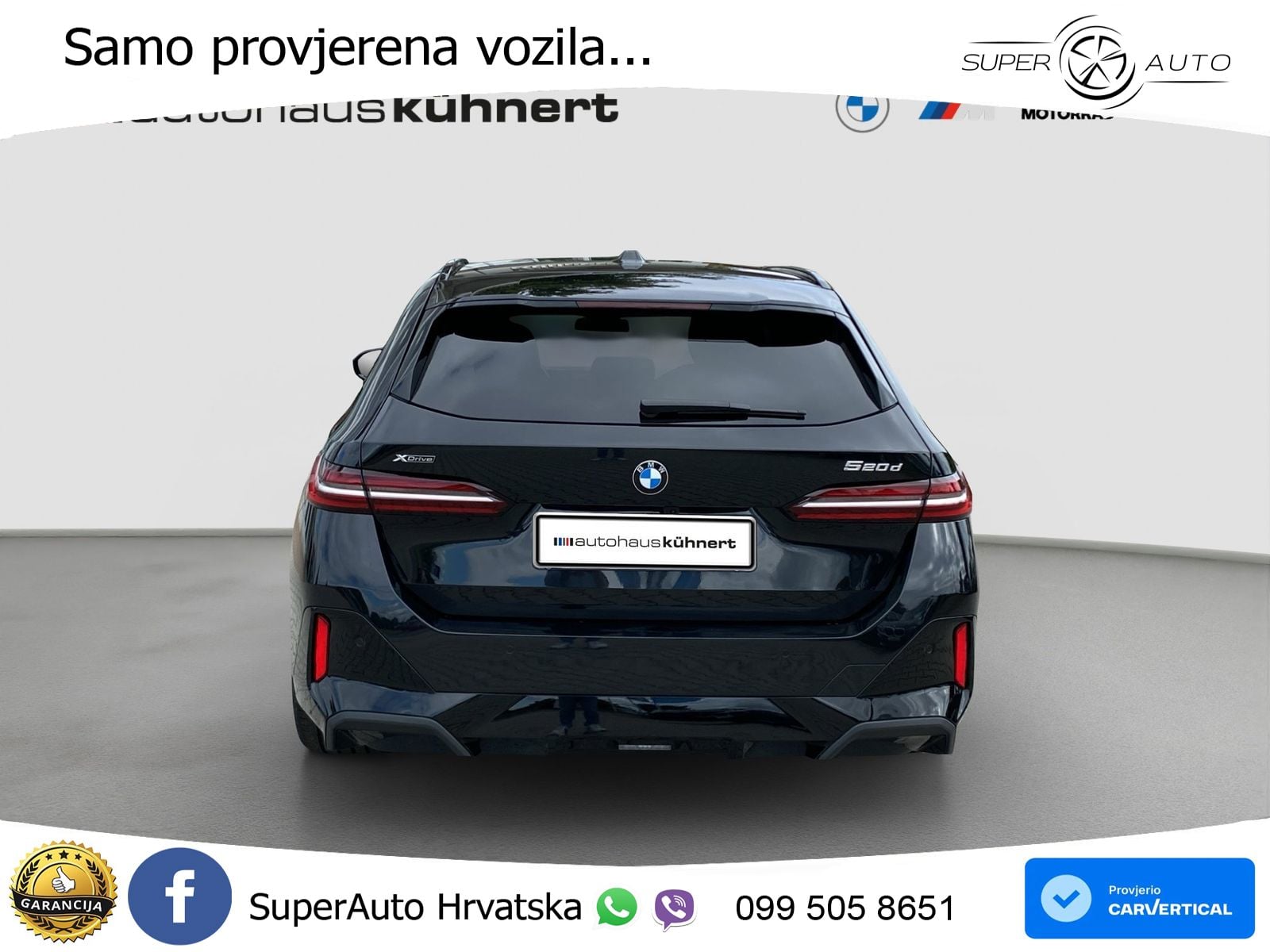 BMW 520d Touring (197 KS) xDrive Steptronic M Sport LED+GR SJED+ACC