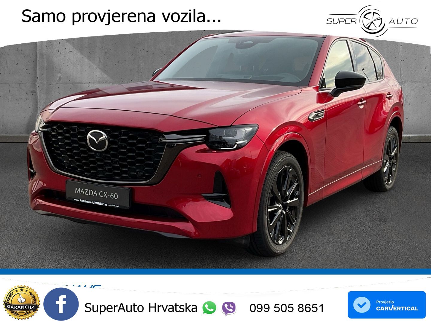 Mazda CX-60 2.5 e-Skyactiv (328 KS) AWD Automatic MATRIX+GR SJED+KAM