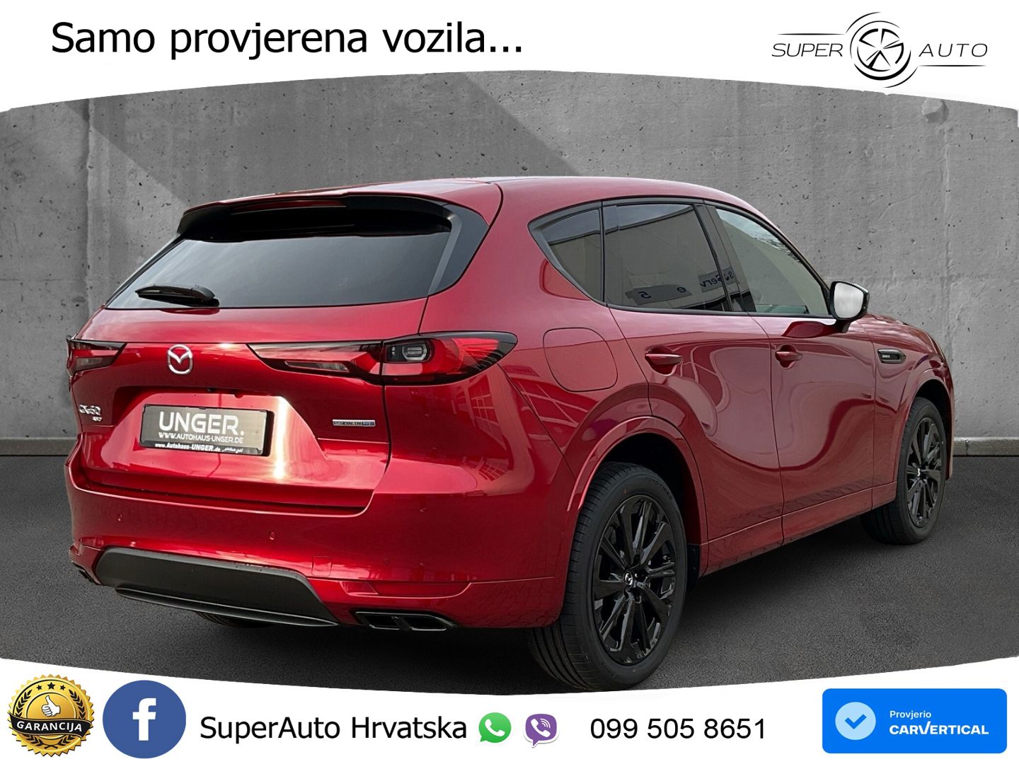 Mazda CX-60 2.5 e-Skyactiv (328 KS) AWD Automatic MATRIX+GR SJED+KAM
