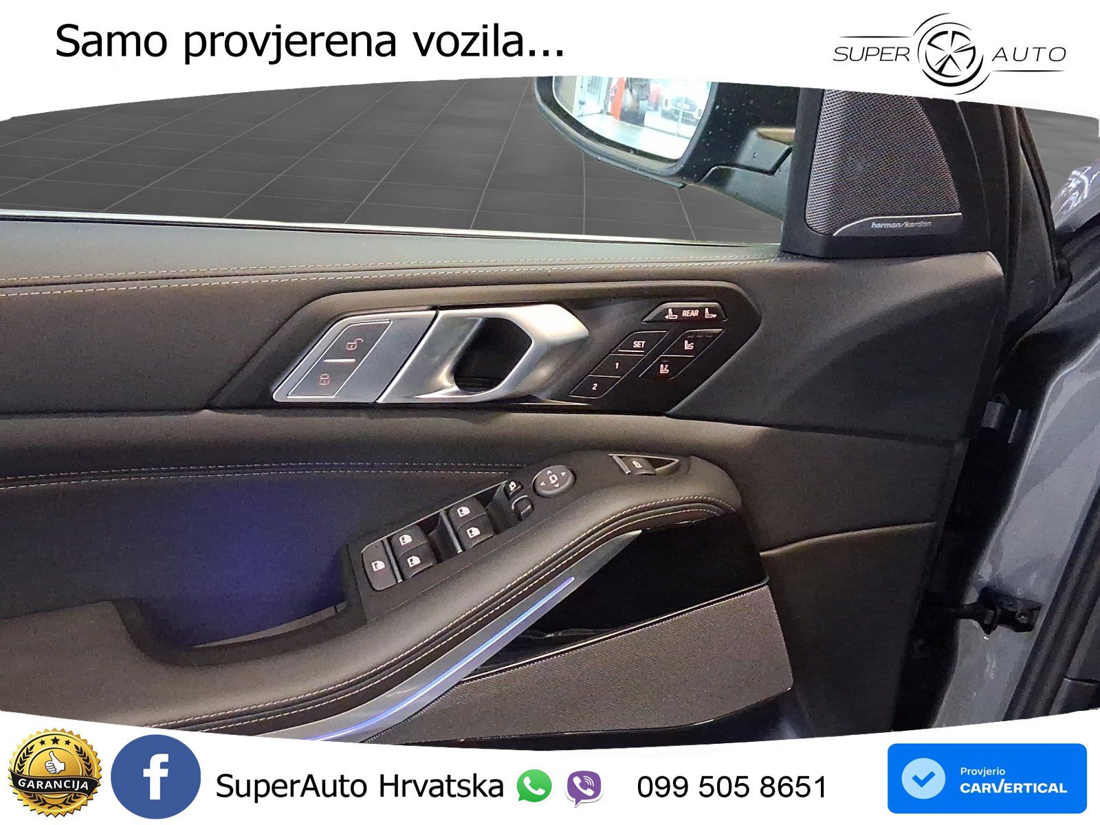 BMW X7 40d (352 KS) xDrive Steptronic ZRAČNI+ACC+GR SJED+KAM+PANO