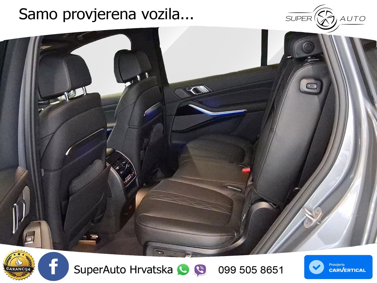 BMW X7 40d (352 KS) xDrive Steptronic ZRAČNI+ACC+GR SJED+KAM+PANO