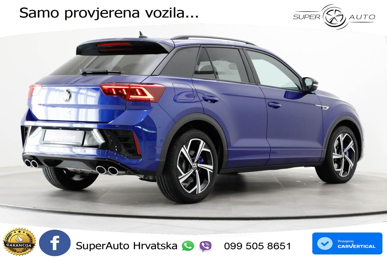 Volkswagen T-Roc I R 2.0 TSI (300 KS) OPF 4M DSG LED+GR SJED+ACC