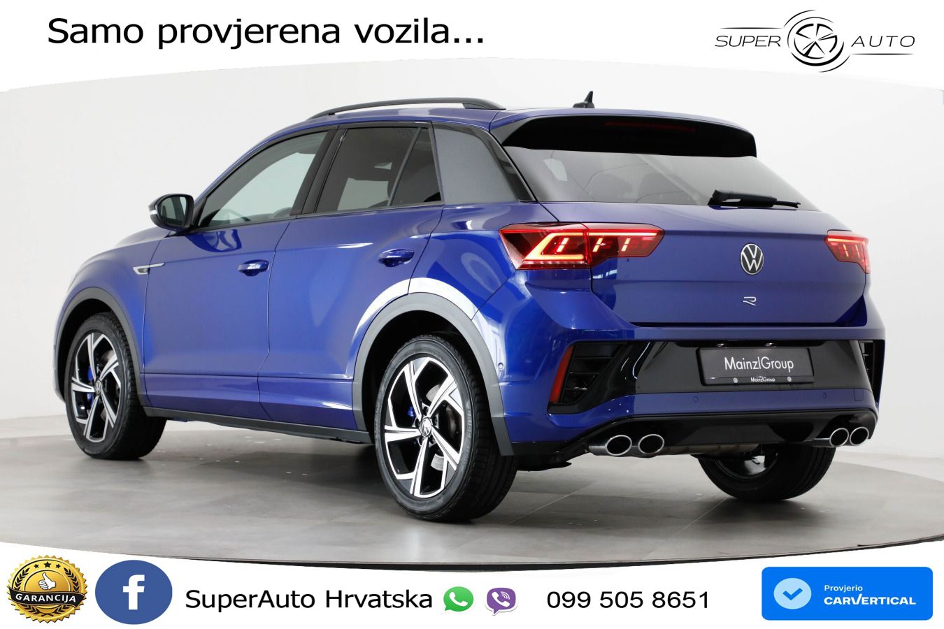 Volkswagen T-Roc I R 2.0 TSI (300 KS) OPF 4M DSG LED+GR SJED+ACC