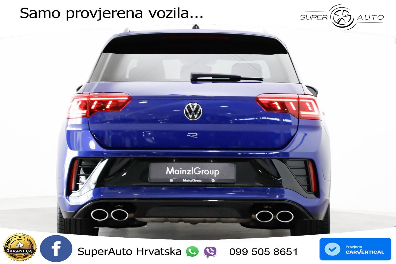 Volkswagen T-Roc I R 2.0 TSI (300 KS) OPF 4M DSG LED+GR SJED+ACC