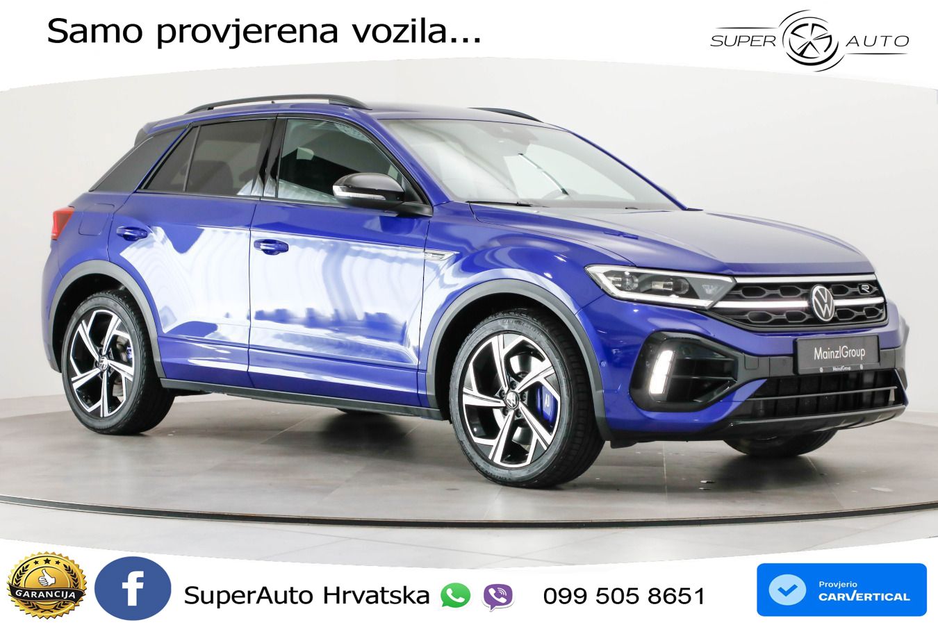 Volkswagen T-Roc I R 2.0 TSI (300 KS) OPF 4M DSG LED+GR SJED+ACC