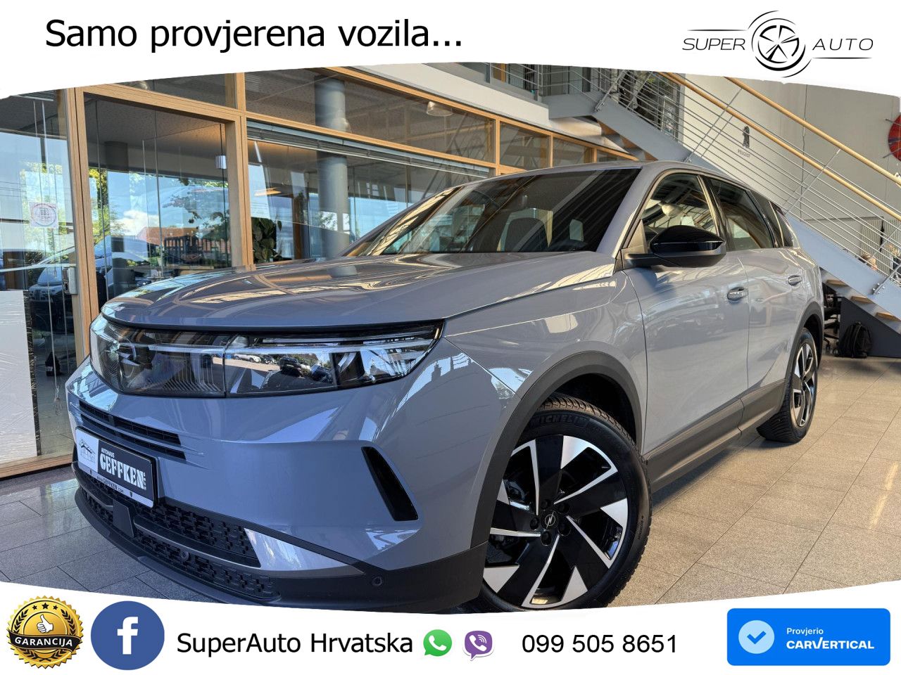 Opel Grandland 1.2 Turbo (145 KS) Hybrid eDCT Edition LED+GR SJED+ACC