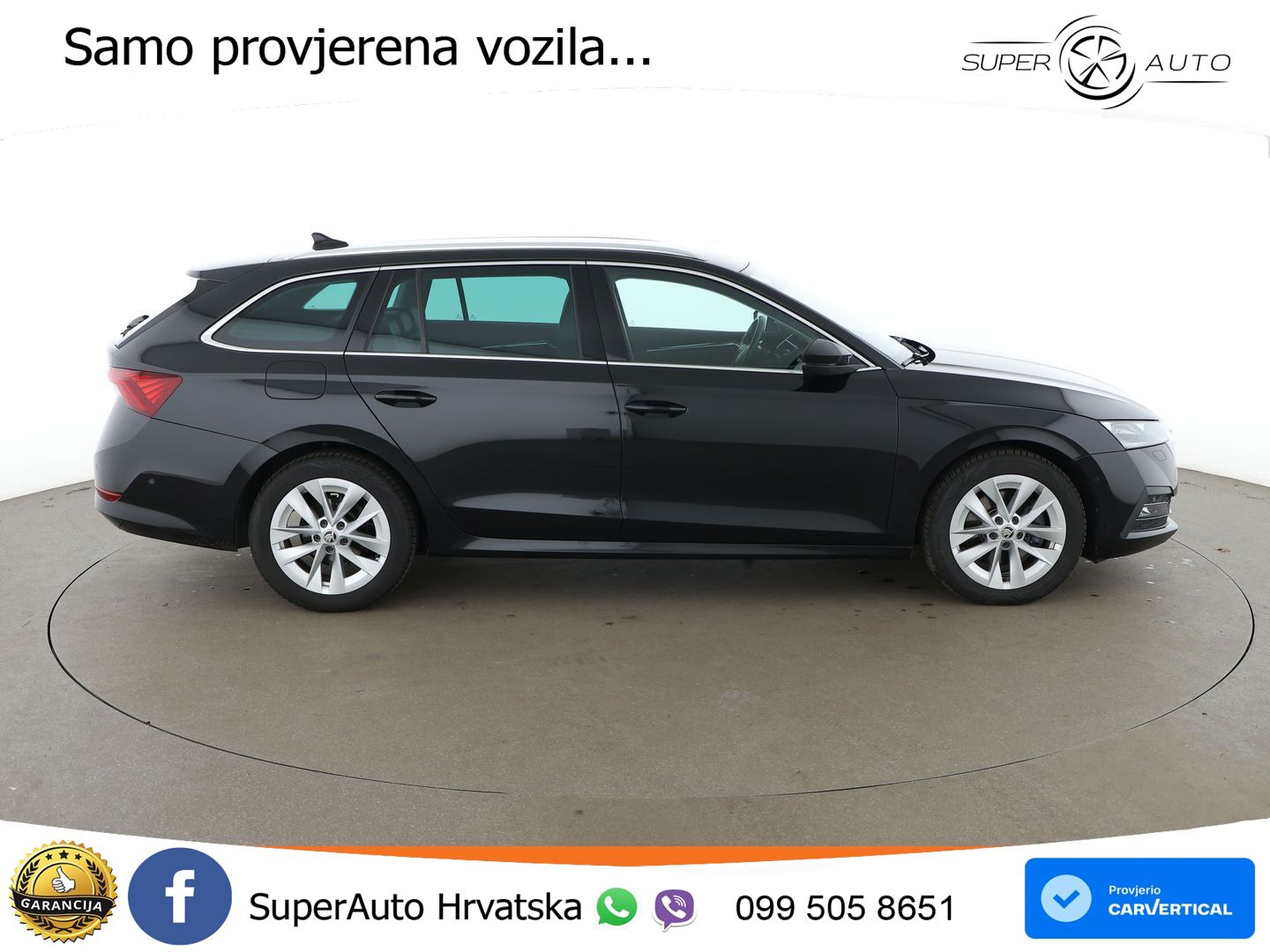 Škoda Octavia Combi 2.0 TDI (150 KS) DSG LED+GR SJED+ACC