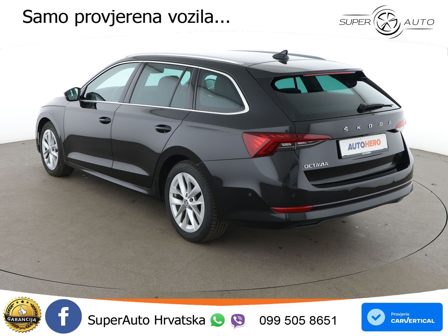 Škoda Octavia Combi 2.0 TDI (150 KS) DSG LED+GR SJED+ACC